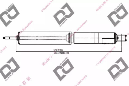 Амортизатор DJ PARTS DS1056GT